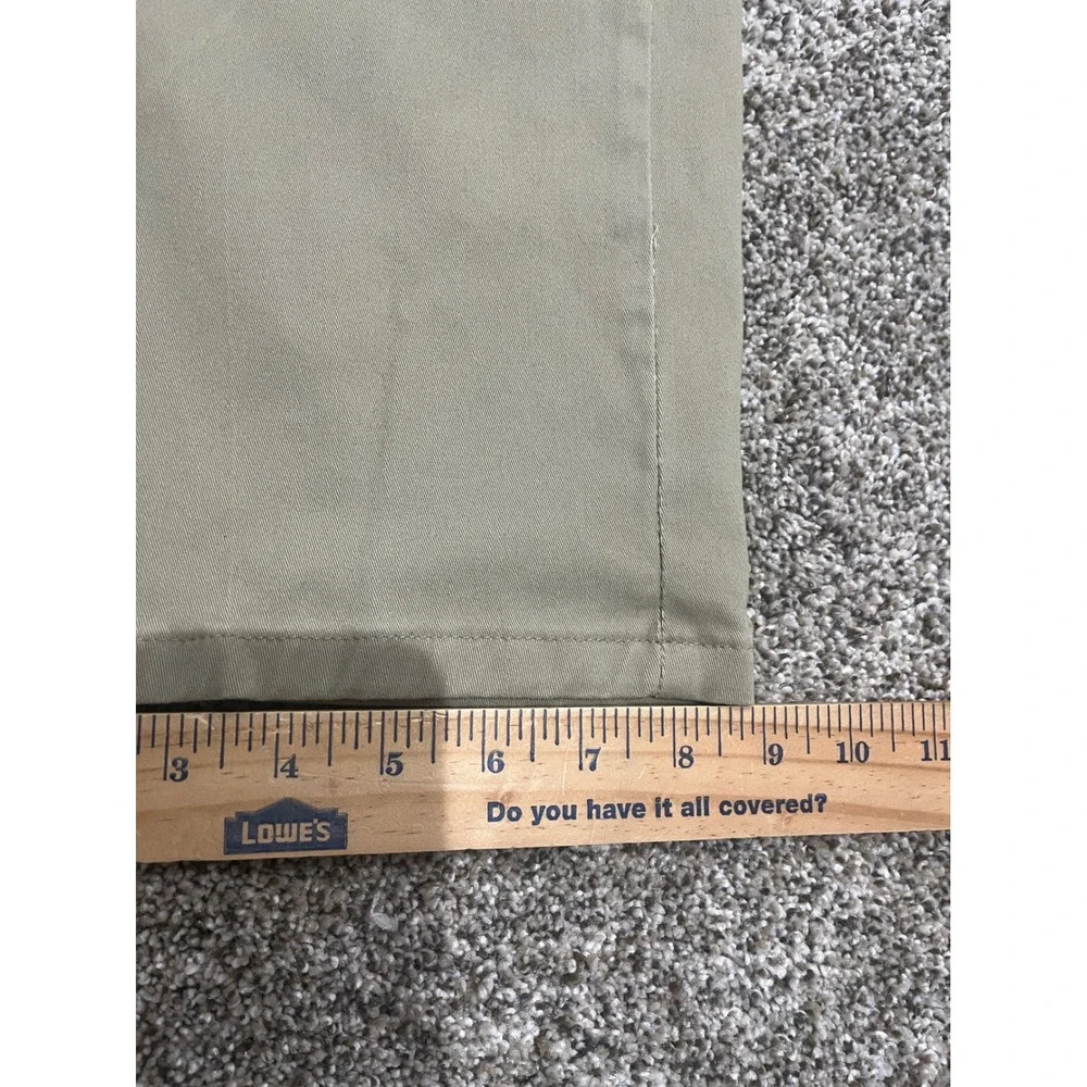 Lee Extreme Motion Mens Khaki Pants Straight Fit‎ Tapered Leg 40x30 Tan Chino